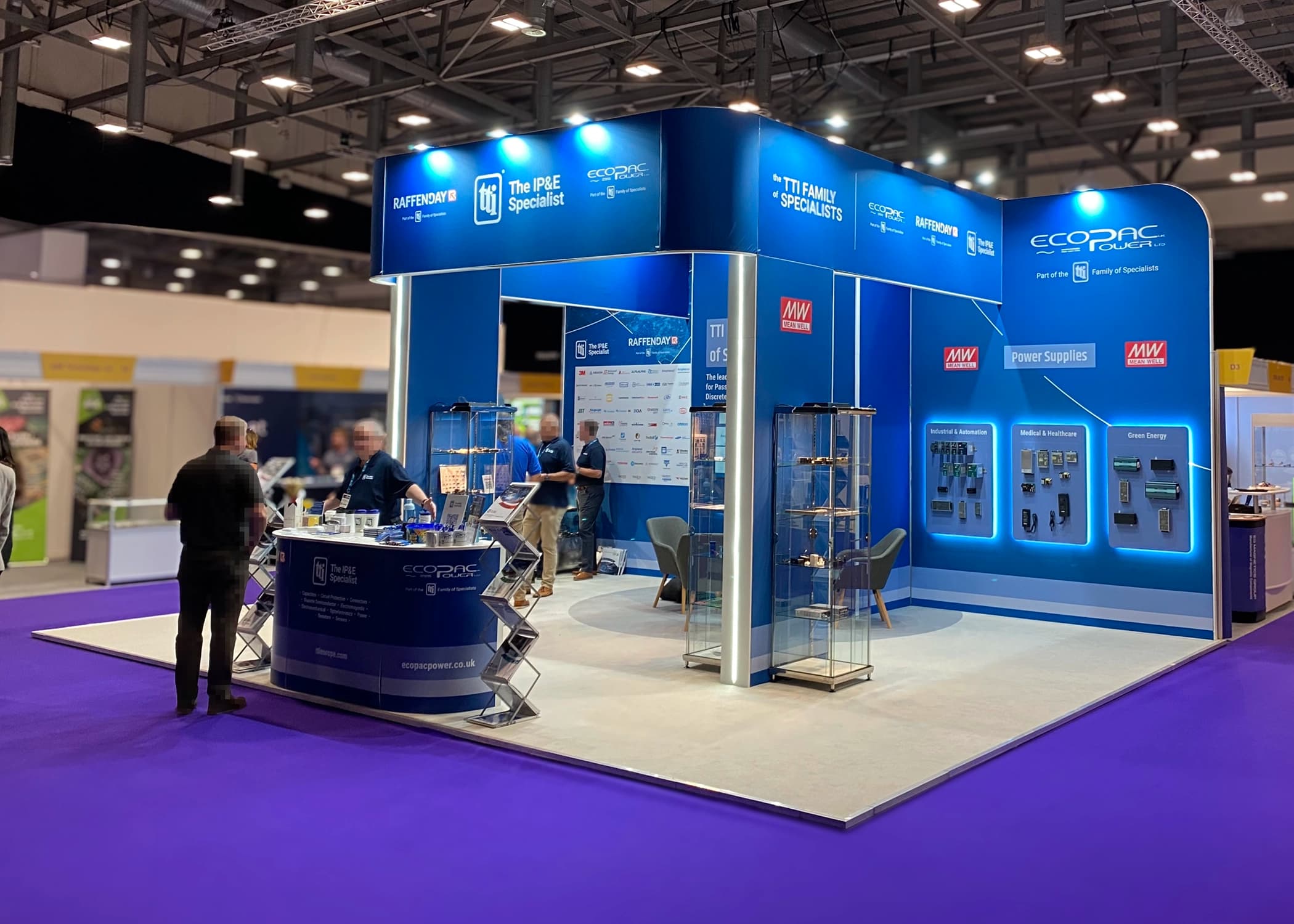 TTI Europe multi-brand exhibition stand