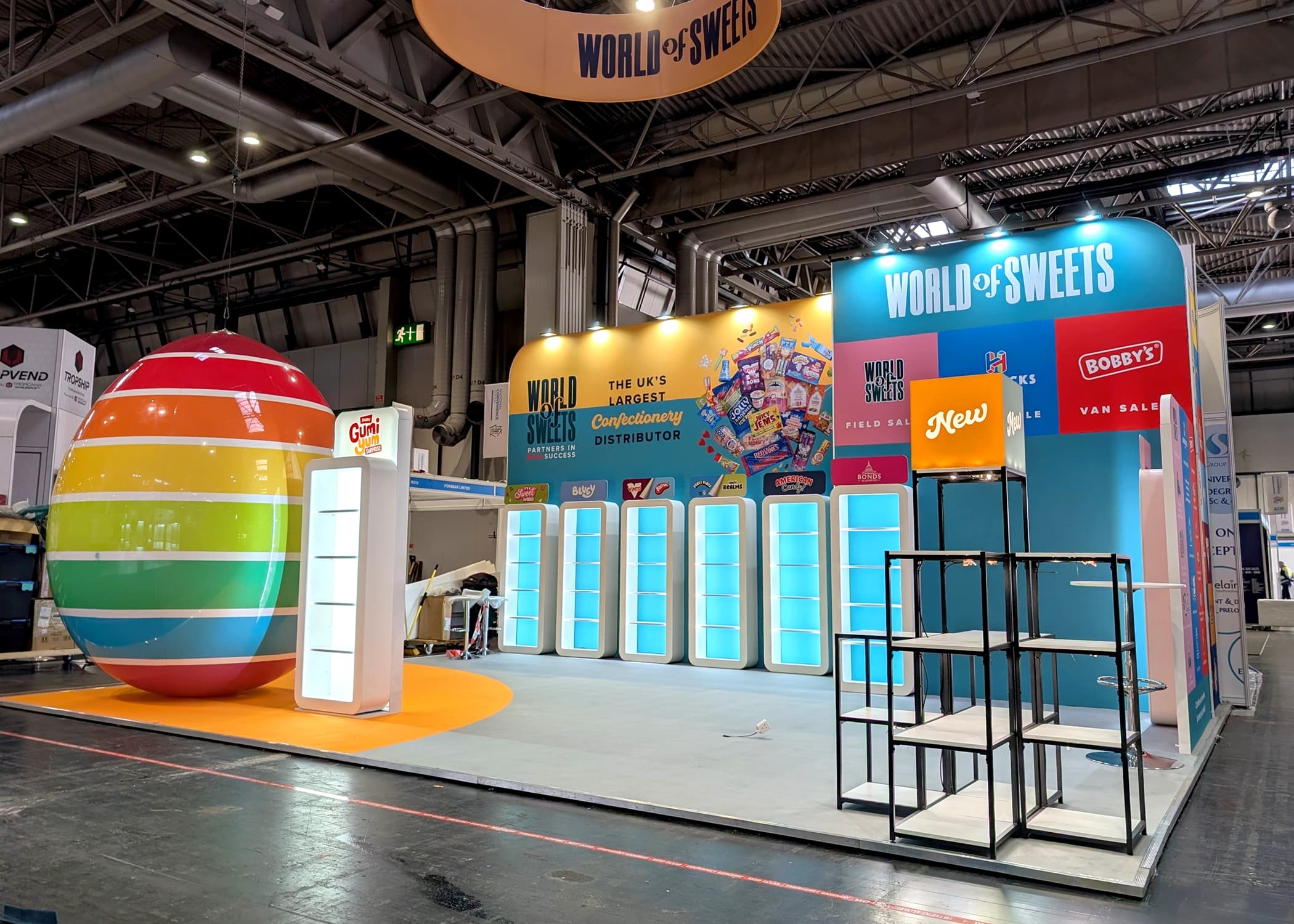 World of Sweets exhibition stand at National Convenience Show